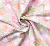 Daisy&Lilly-Lillies,Pink (Sold By 1/2 Meter)